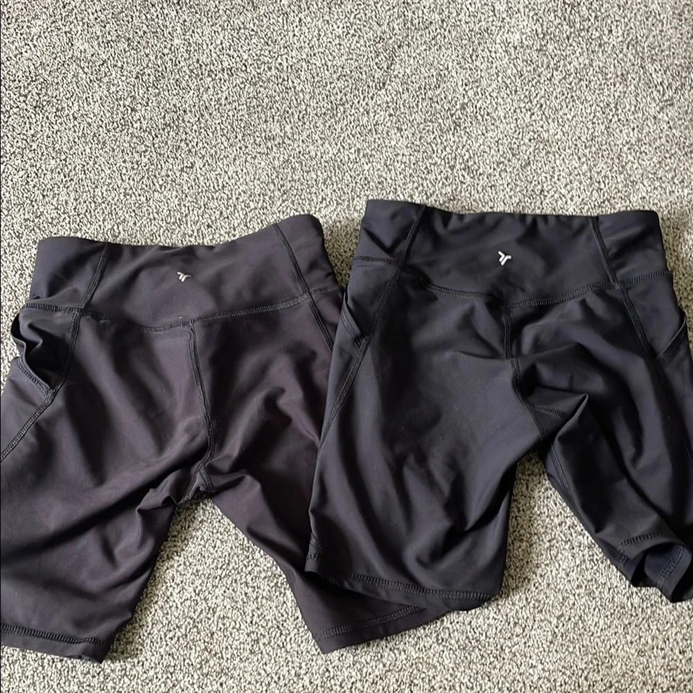 Old Navy‎ girls Black biker Shorts